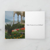 完璧な日のハッピーバースデー カード (内部)