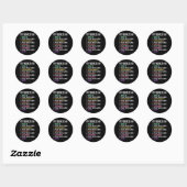 完璧な日ゲーム服コンピュータビデオゲームギー ラウンドシール (シート)