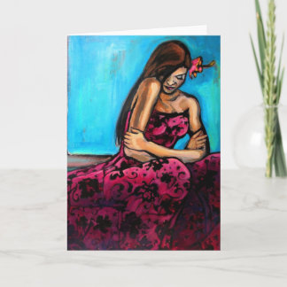 「完璧な日」アートプリントグリーティングカード カード