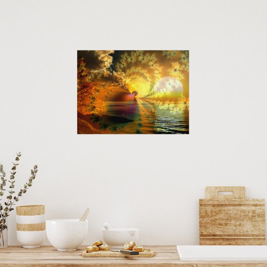 完璧な日 – ポスター (キッチン)