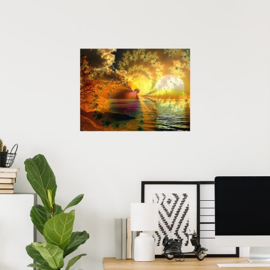 完璧な日 – ポスター (ホームオフィス)