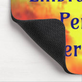 完璧な欠点を受け入れる虹 マウスパッド (コーナー)