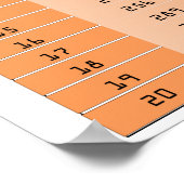 完璧な正方形と完璧なキューブ1-20 ポスター (角)