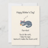 完璧な母の日のプレゼント シーズンカード (正面)