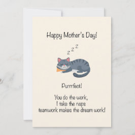 完璧な母の日のプレゼント シーズンカード