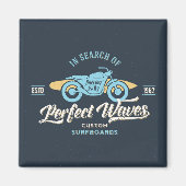 完璧な波のポスターを探して マグネット (正面)