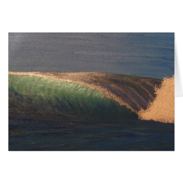 完璧な波 (正面横)