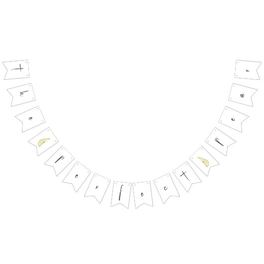 完璧な洋ナシ – ウェルカムバンティングバナー バンティングフラッグ (全)