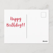 完璧な熟成 | 楽しい名言 / 誕生日 ポストカード (裏面)