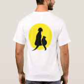 完璧な犬 Tシャツ (裏面)