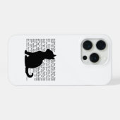 完璧な猫好きへのギフト iPhoneケース (裏面横)