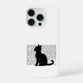 完璧な猫好きへのギフト iPhone 15 PROケース