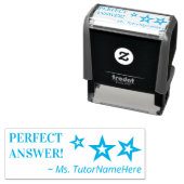 「完璧な答え！」 教育者のゴム印 セルフインキングスタンプ (インサイチュ)