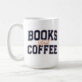 完璧な組み合わせ:本とコーヒーのクラシック小説 コーヒーマグカップ (左)