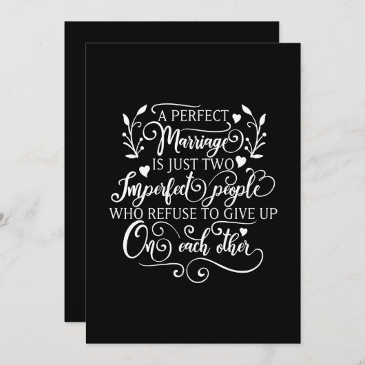 完璧な結婚は不完全な二人だけ シーズンカード (正面/裏面)