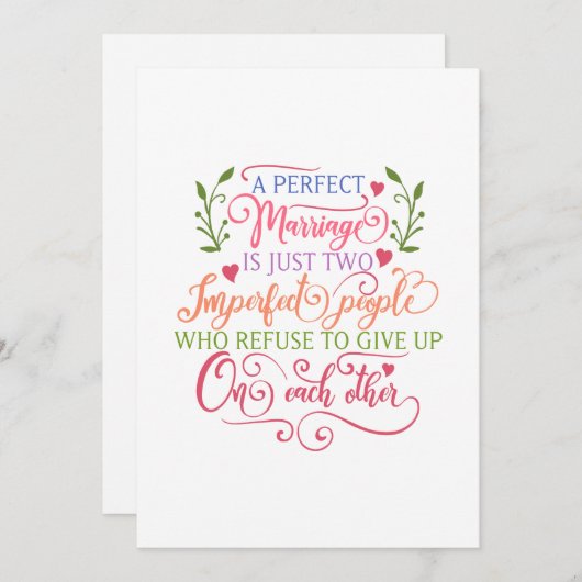 完璧な結婚は不完全な二人だけ シーズンカード (正面/裏面)