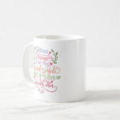 完璧な結婚は二つの不完全な人々にすぎない コーヒーマグカップ (正面左)