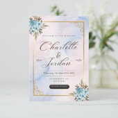 完璧な結婚式の招待状に「イエス」と言おう 招待状 (スタンド正面)