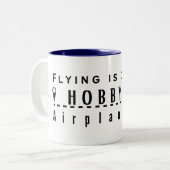 完璧な航空の外観を得る2トーンのコーヒーマグ ツートーンマグカップ (正面左)