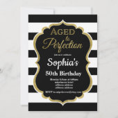 完璧な誕生日の招待に年齢を上げる 招待状 (正面)