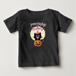 完璧な誕生日 ハロウィン 黒猫 Tシャツ