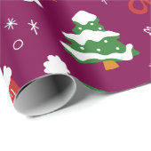 完璧な雪だるま ラッピングペーパー (ロールコーナー)