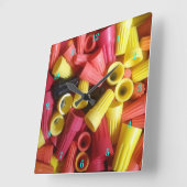 完璧な電気工の壁掛け時計 スクエア壁時計 (傾斜)