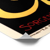 完璧な食前酒のヴィンテージイタリアンアルコール ポスター (角)