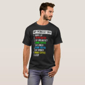 完璧な1日のコーヒー Tシャツ (正面フル)