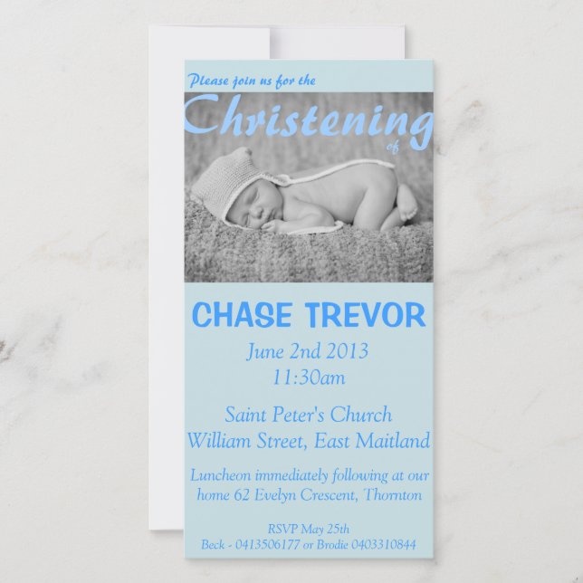 完璧な《キリスト教》洗礼式や命名式 (正面)