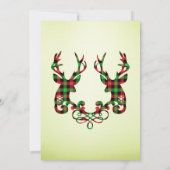 完璧な、トナエレガントークリスマスイン 招待状 (裏面)