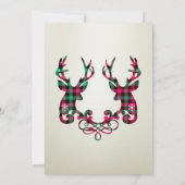 完璧な、トナエレガントークリスマスイン 招待状 (裏面)