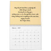 完璧なMimeカレンダー カレンダー (2月 2027)