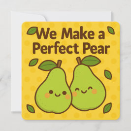 完璧なPear Punグリーティングカード シーズンカード