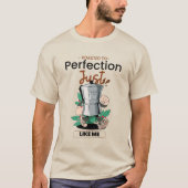 完璧にローストされた私のようなコーヒーロースターズ Tシャツ (正面)