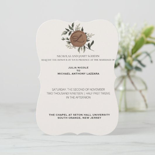 完璧に招待された 招待状 (スタンド正面)