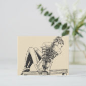 完璧に縛り付ける – しばりロープ ポストカード (スタンド正面)