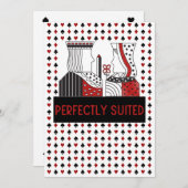 完璧に適したキングとクイーンのグリーティングカード シーズンカード (正面/裏面)