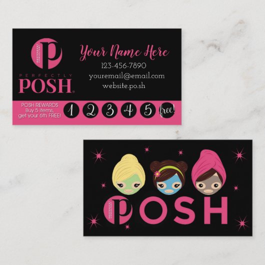 完璧に高い報酬 名刺 (正面/裏面)