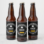 完璧より進歩 バックトゥスクール 先生 ビールラベル (ボトル)