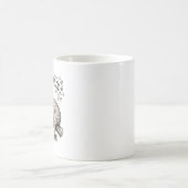 完璧を急ぐのは怠惰な怠け者 コーヒーマグカップ (中央)
