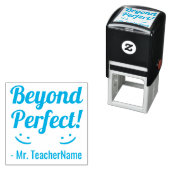 「完璧を超えて！」 グレーディング用ゴム印 セルフインキングスタンプ (インサイチュ)