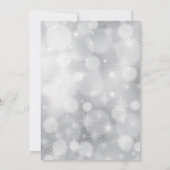 完璧エレガントなクリスマス招待状 招待状 (裏面)