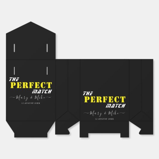 完璧エレガントなマッチ大テント フェイバーボックス (見開き)