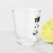 完璧カスタムなショットグラスに熟成した誕生年 ショットグラス (左)