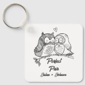 完璧カスタムペアの組み合わせ キーホルダー (正面)