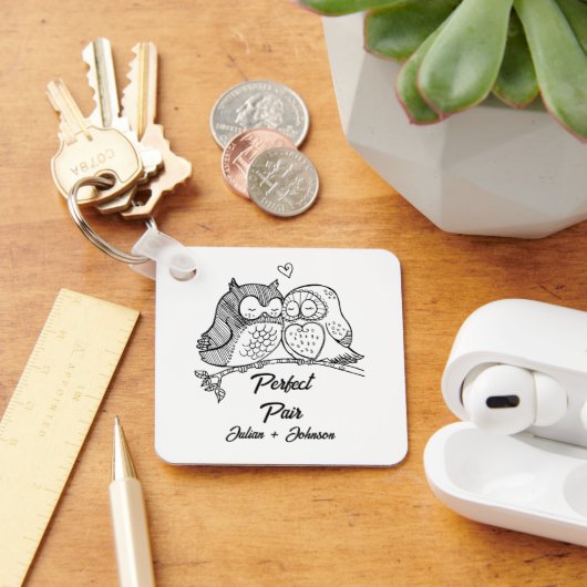 完璧カスタムペアの組み合わせ キーホルダー (デスク)