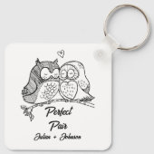 完璧カスタムペアの組み合わせ キーホルダー (裏面)