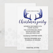 完璧クールなクリスマス招待状 招待状 (正面/裏面)