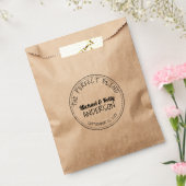 完璧モダンなブレンド結婚コーヒー フェイバーバッグ (封をした状態)